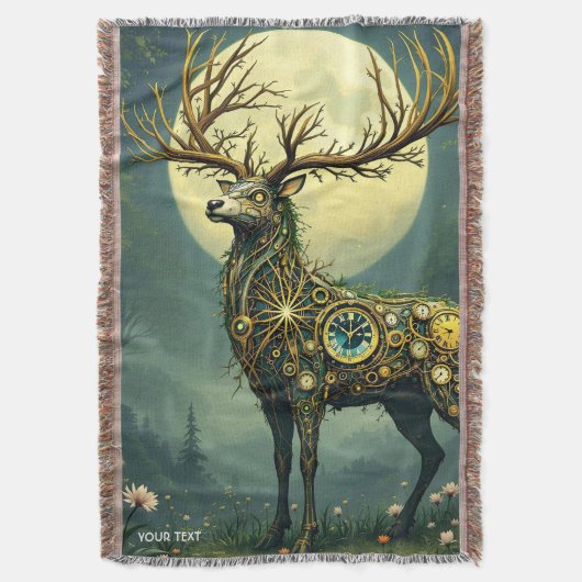 Couverture Imaginaire Cute Steampunk Deer Forest (devant Vertical)