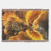 Couverture Imaginaire Cute Steampunk Flames Phoenix (Devant)