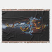 Couverture Imaginaire d'épée de dragon rouge (Devant)