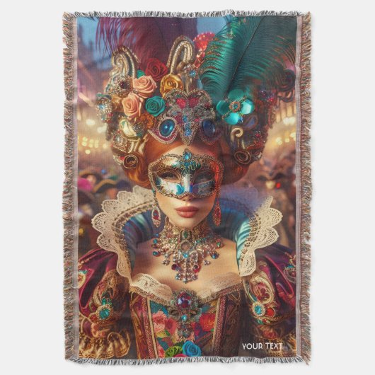 Couverture Imaginaire Mignonne Lady Mask Venice (devant Vertical)
