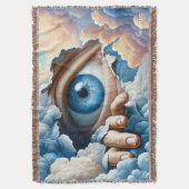 Couverture Imaginaire Mignons Nuages oculaires main (devant Vertical)