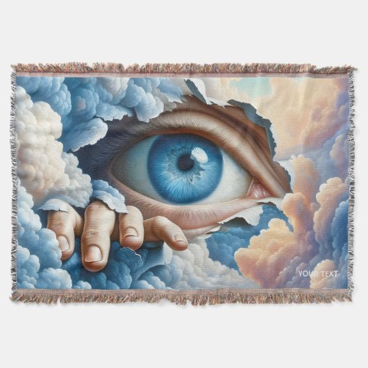 Couverture Imaginaire Mignons Nuages oculaires main (Devant)