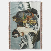 Couverture Imaginaire nain Saint Bernard Dog (devant Vertical)