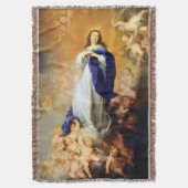 Couverture Immaculée Conception Vierge Marie Assomption 04 (devant Vertical)