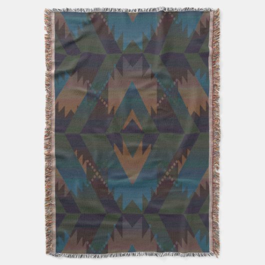 Couverture Impression Aztec Design Sud-Ouest (devant Vertical)