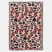 Couverture Impression d'animal de motif léopard moderne (devant Vertical)