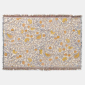Couverture Impression de bloc floral indien vintage (Devant)