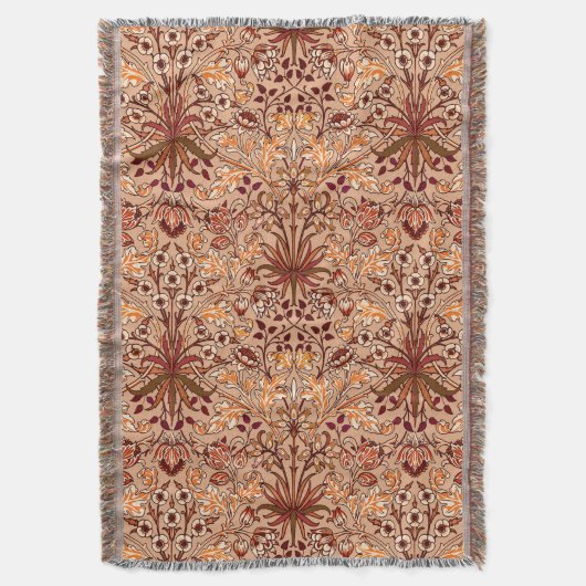 Couverture Impression jacinthe de William Morris, marron et b (devant Vertical)