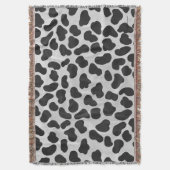 Couverture Impression noire et blanche dalmate (devant Vertical)