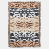 Couverture Impression symétrique de la peau d'animal (devant Vertical)