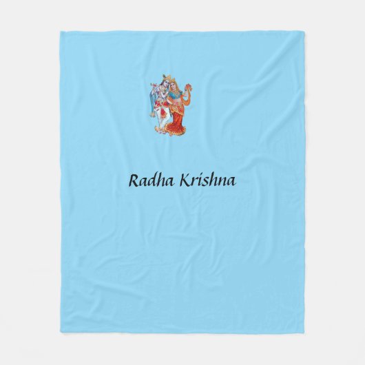 Couverture imprimée Radha Krishna (Devant)
