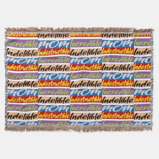 Couverture Indestructible, Incroyable, Indébile Maman (Devant)