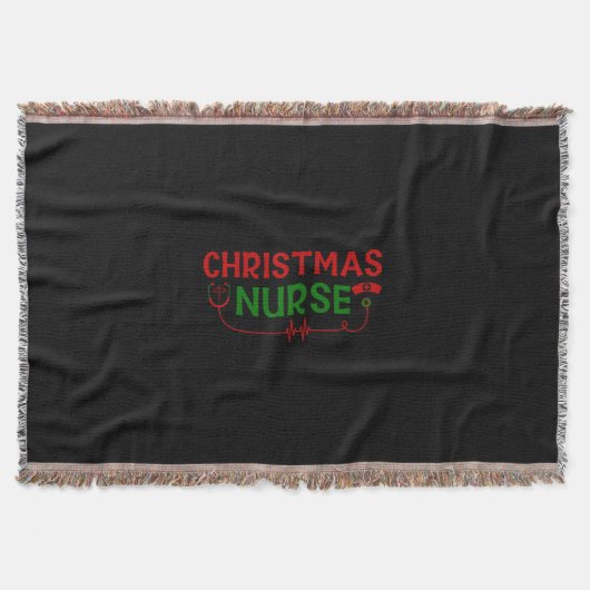 Couverture Infirmière Cadeau de Noël (Devant)