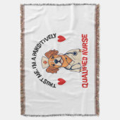 Couverture Infirmière qualifiée Pawsitively (devant Vertical)