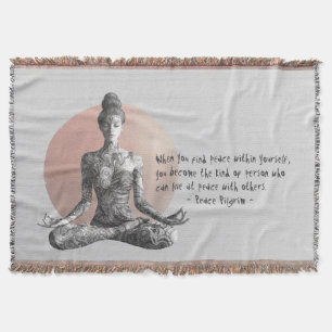 Couverture Instructeur de méditation Yoga Reiki Master Lotus 