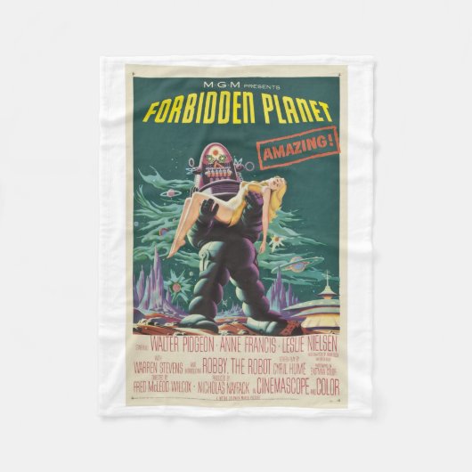 Couverture interdite de film de monstre de planète (Devant)