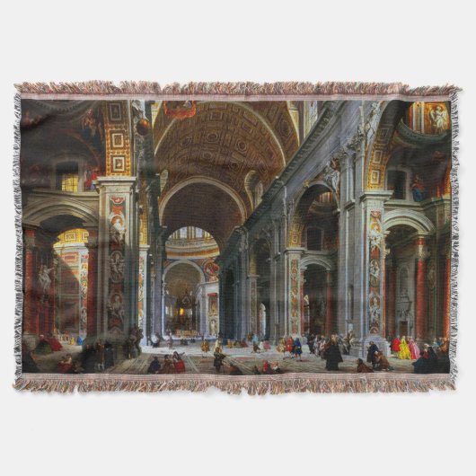 Couverture Intérieur de la basilique Saint-Pierre, Rome (Devant)