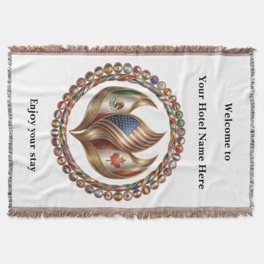 Couverture International Unity Flame with World Flags Emblem  (Devant)