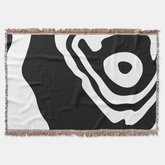 Couverture Into Deep : Abstrait noir & blanc (Devant)