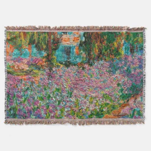 Couverture Iris Jardin Monet Giverny fleurs (Devant)