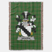 Couverture Irish Braden ou O_Braden Armoiries de la famille C (devant Vertical)
