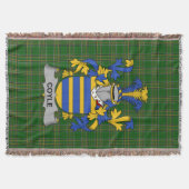 Couverture Irish Coyle ou McCoyle Coat of Arms Family Crest (Devant)