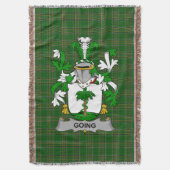 Couverture Irish Going Coat of Arms Family Crest Irlande (devant Vertical)