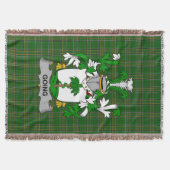 Couverture Irish Going Coat of Arms Family Crest Irlande (Devant)