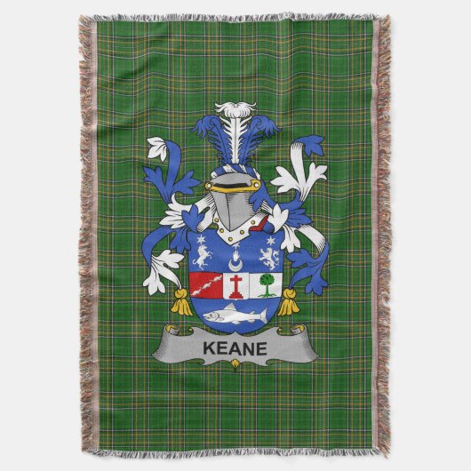 Couverture Irish Keane ou O_Cahan Armoiries de la famille Cre (devant Vertical)