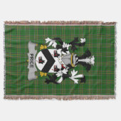 Couverture Irish Price Coat of Arms Family Crest Irlande (Devant)