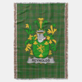 Couverture Irish Reynolds ou McRannell Armoiries Famille C (devant Vertical)