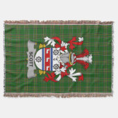 Couverture Irish Scott Armoiries Famille Crest Irlande (Devant)