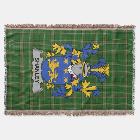 Couverture Irish Shanley ou McShanly Coat of Arms Family Cre (Devant)
