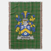 Couverture Irlandais Gervais Manteau d'armoiries Famille Cres (devant Vertical)