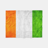Couverture irlandaise de drapeau bywhacky (Devant (Horizontal))