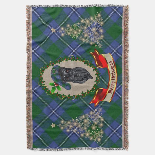 Couverture Irvine Scottie Chien Noël Jetée Blanche (devant Vertical)