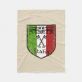 Couverture italienne d'ouatine de drapeau (Devant)