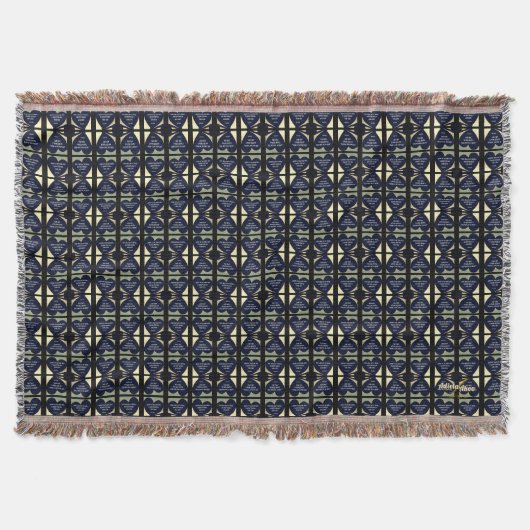 Couverture J'ADORE CE QUE TU FAIS Plaid Décoratif -Adiela Ako (Devant)