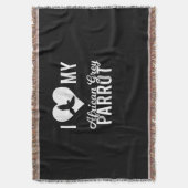 Couverture J'adore mon perroquet gris africain T (devant Vertical)