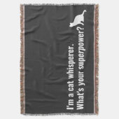 Couverture J'ai Cat Whisperer What's your Superpower Funny (devant Vertical)