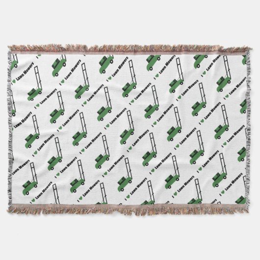 Couverture J'aime des tondeuses à gazon (Devant)