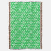 Couverture Japonais Asanoha motif, Jade Green (devant Vertical)