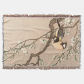 Couverture Japonais Asiatique Koson Bird Chickadee Songbird (Devant)