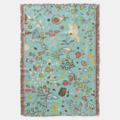 Couverture Jardin à fleurs lunettes blanc (devant Vertical)