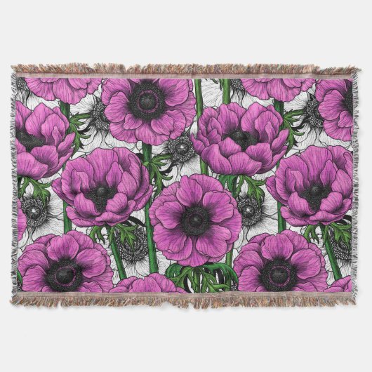 Couverture Jardin d'anémone rose (Devant)