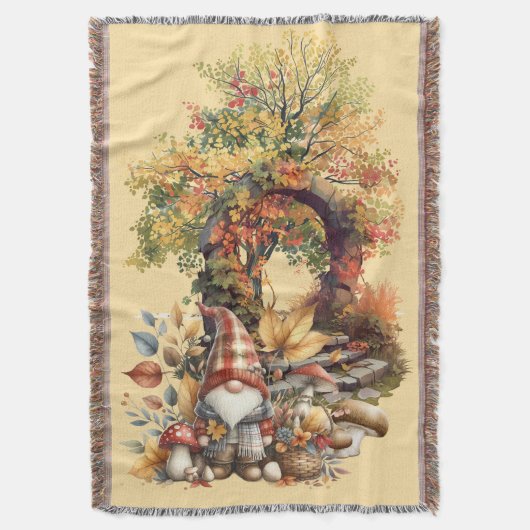 Couverture Jardin d'automne paisible avec Gnome (devant Vertical)
