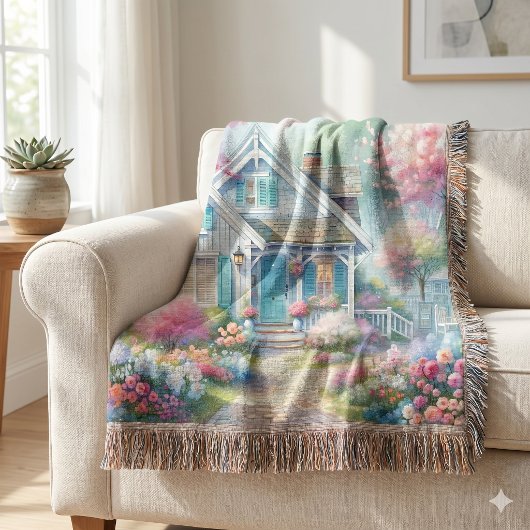 Couverture Jardin de cottage bleu de Blossom Lane
