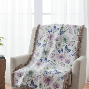 Couverture Jardin de pleine conscience papillon violet serein