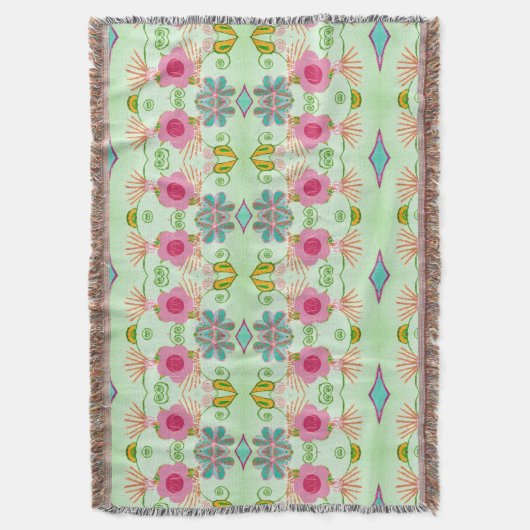 Couverture Jardin Éclectique Enchantant : Beauté Florale Dive (devant Vertical)