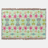 Couverture Jardin Éclectique Enchantant : Beauté Florale Dive (Devant)